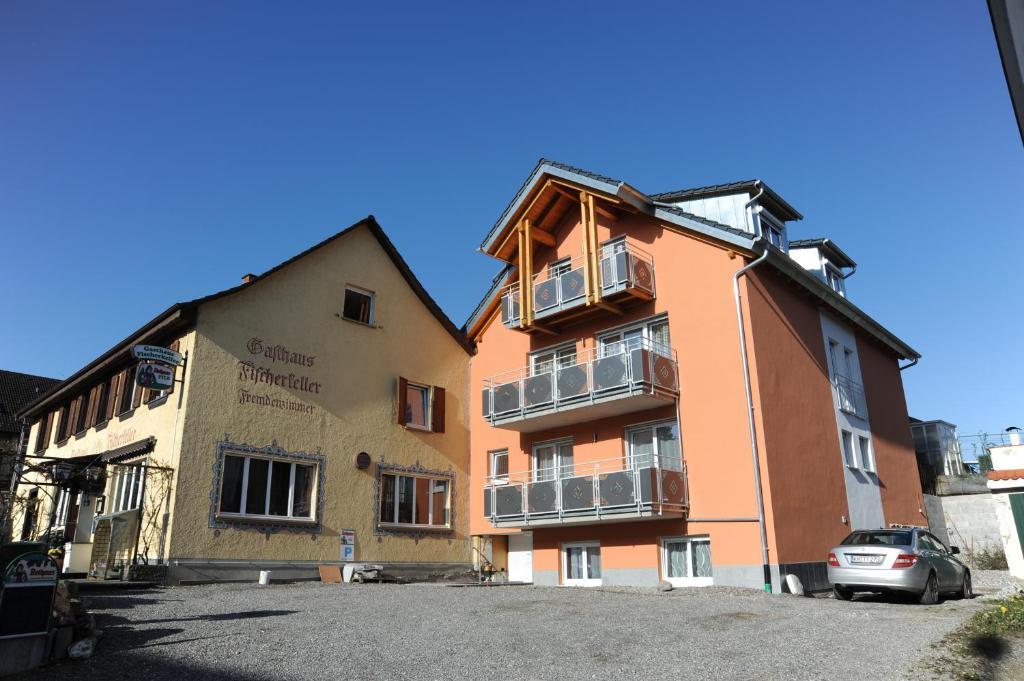 Gasthaus-Pension Fischerkeller Randegg Exterior foto